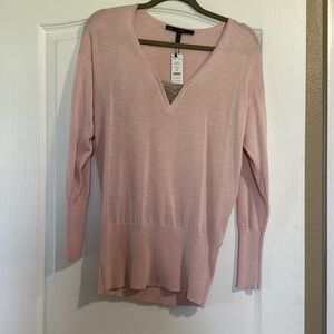 WHBK Light pink Sweater NWT